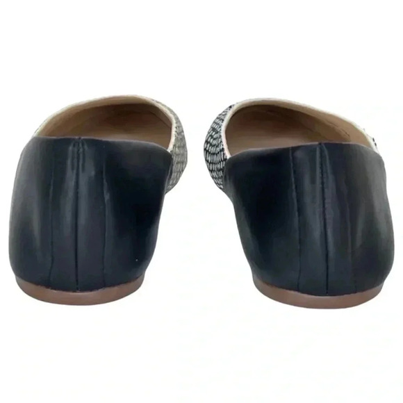 Botkier Britt Womens Flats 5M Leather Snake Print Slip On - Picture 8 of 15